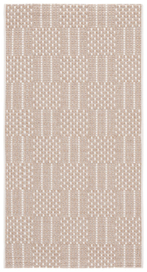 Safavieh Sisal Elegant All-weather Rug For Indoor And Outdoor Spaces - Durable, Stylish, And Easy To Maintain Taupe ,Beige 86% Polypropylene,14% Polyester Saw648e-7sq