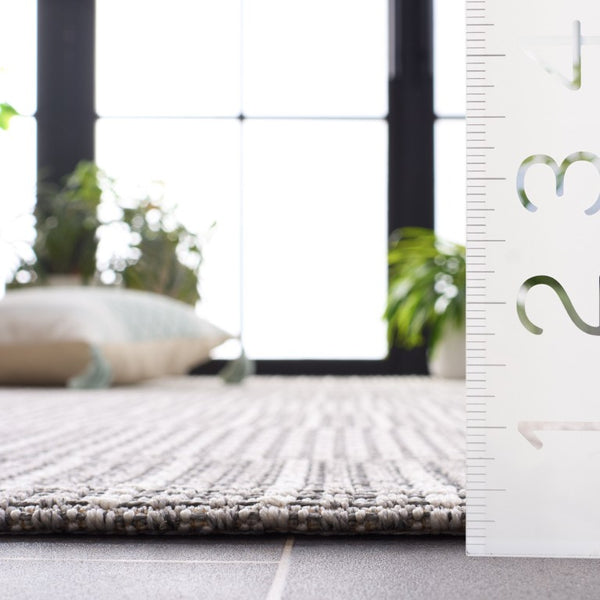 Safavieh Sisal All-Weather Indoor Outdoor Rug Power Loomed Polypropylene Neutral Living Room Gray SAW648F-9