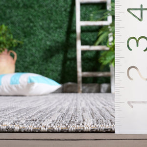 Safavieh Sisal All-Weather Indoor Outdoor Rug Power Loomed Polypropylene Neutral Living Room Gray SAW648F-9