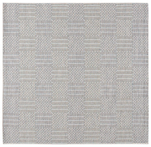 Safavieh Sisal Elegant All-weather Rug For Indoor And Outdoor Spaces - Durable, Stylish, And Easy To Maintain Aqua ,Beige Ivory 86% Polypropylene,14% Polyester Saw648j-5