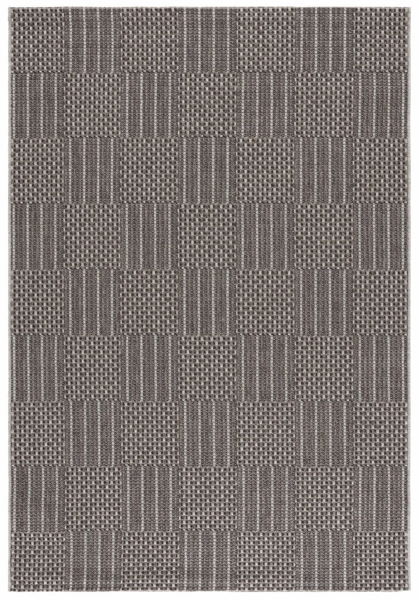 Safavieh Sisal Inspired All Weather Indoor Outdoor Area Rug Coastal Farmhouse Living Room Accent Black SAW648Z-6