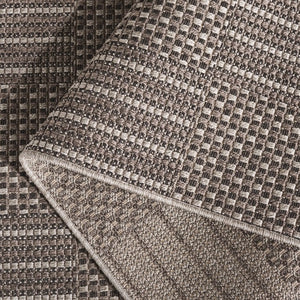 Safavieh Sisal Inspired All Weather Indoor Outdoor Area Rug Coastal Farmhouse Living Room Accent Black SAW648Z-6