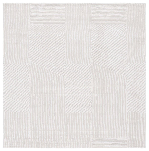 Safavieh Saylor Transitional Geometric Block Area Rug – Durable, Elegant Design For Timeless Home Décor Ivory 58% Polypropylene  30% Jute  12 % Polyester Say100a-210