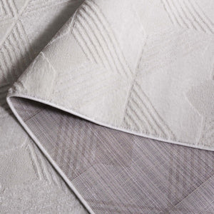 Safavieh Saylor 101 Power Loomed Transitional Rug Ivory 6'-3" x 6'-3" Round