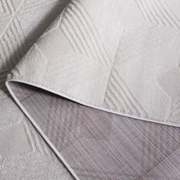 Safavieh Saylor 101 Power Loomed Transitional Rug Ivory 6'-3" x 6'-3" Round