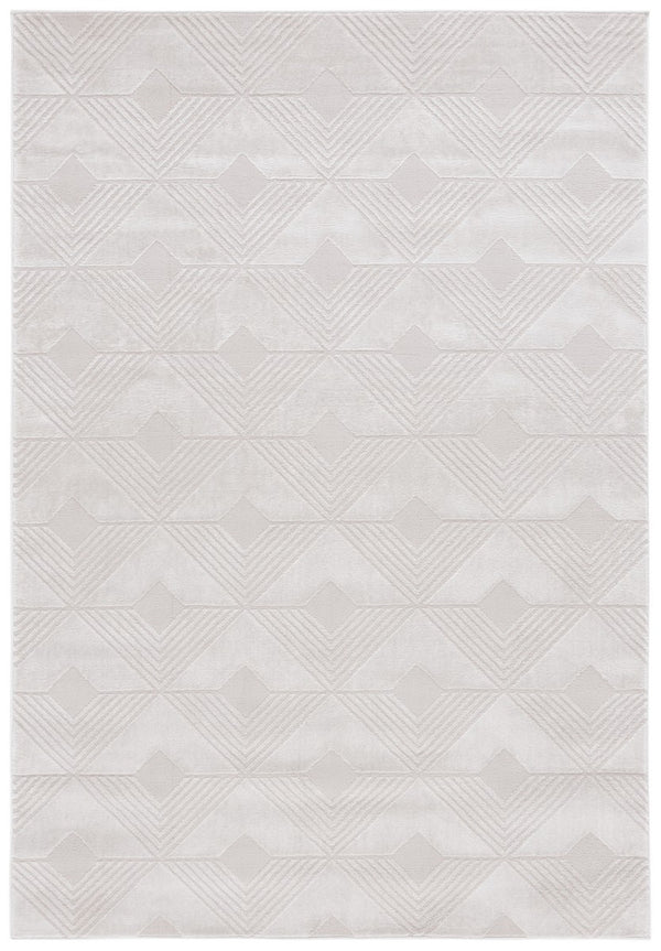 Safavieh Saylor 101 Power Loomed Transitional Rug Ivory 6'-3" x 6'-3" Round