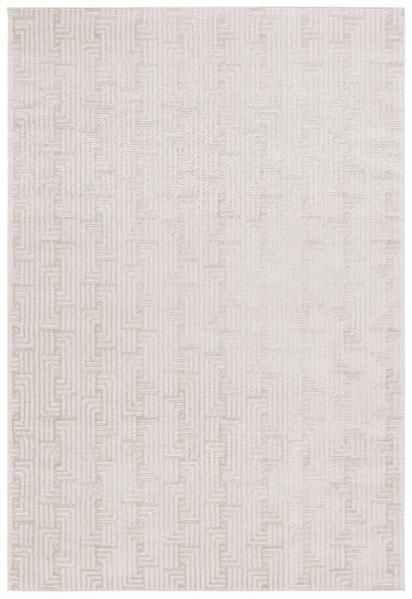 Safavieh Saylor 102 Power Loomed Transitional Rug Beige / Ivory 6'-3" x 6'-3" Round