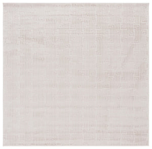 Safavieh Saylor 102 Power Loomed Transitional Rug Beige / Ivory 6'-3" x 6'-3" Square