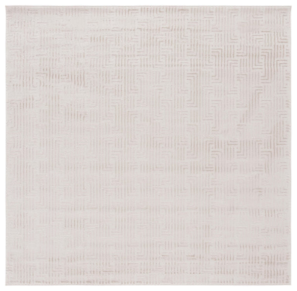 Safavieh Saylor 102 Power Loomed Transitional Rug Beige / Ivory 6'-3" x 6'-3" Square