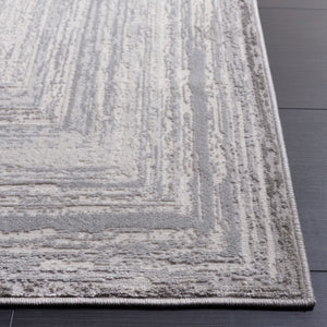 Safavieh Saylor 105 Power Loomed Transitional Rug Grey / Ivory 6'-3" x 6'-3" Round