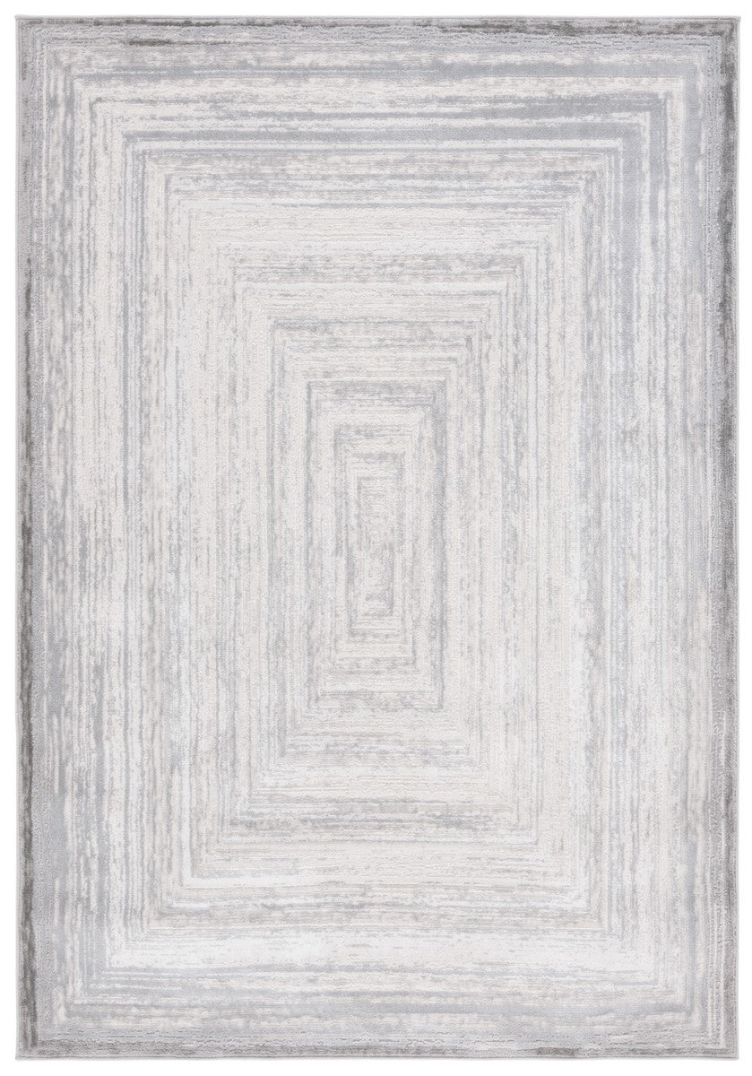 Safavieh Saylor 105 Power Loomed Transitional Rug Grey / Ivory 6'-3" x 6'-3" Round