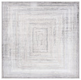 Safavieh Saylor 105 Power Loomed Transitional Rug Grey / Ivory 6'-3" x 6'-3" Square