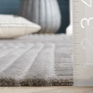 Safavieh Saylor Transitional Area Rug With Abstract Geometric Design For Modern Elegance And Comfort Grey 58% Polypropylene  30% Jute  12 % Polyester Say106f-26