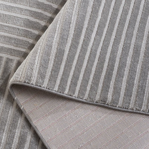 Safavieh Saylor 106 Power Loomed Transitional Rug Grey 6'-3" x 6'-3" Round