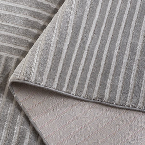 Safavieh Saylor Transitional Area Rug With Abstract Geometric Design For Modern Elegance And Comfort Grey 58% Polypropylene  30% Jute  12 % Polyester Say106f-26