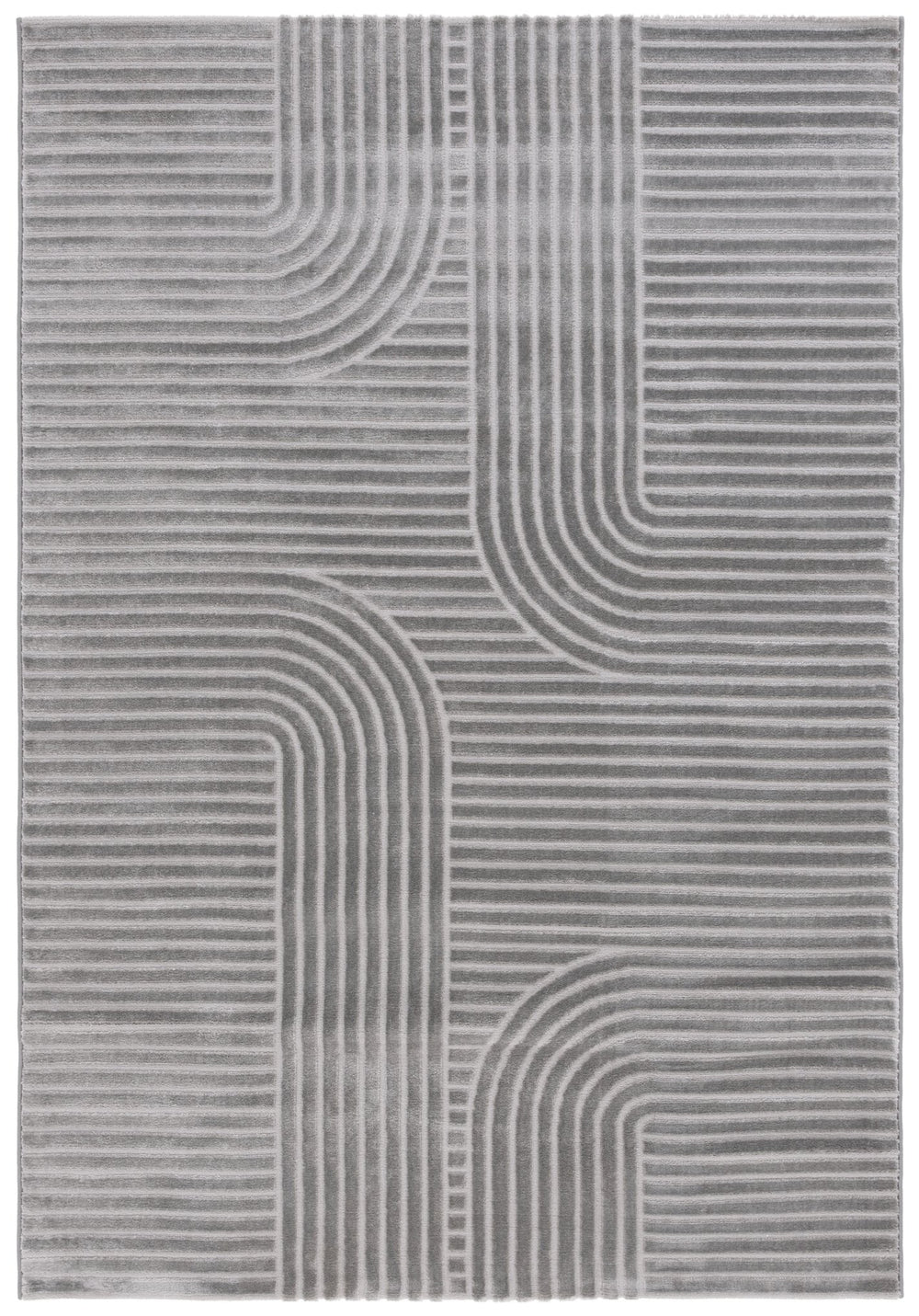 Safavieh Saylor 10x14 Grey Area Rug - Elegant Rectangular Design With Soft Pile, Perfect For Any Room Decor Grey 70% Polypropylene,30% Polyester Shrink Say106f-10
