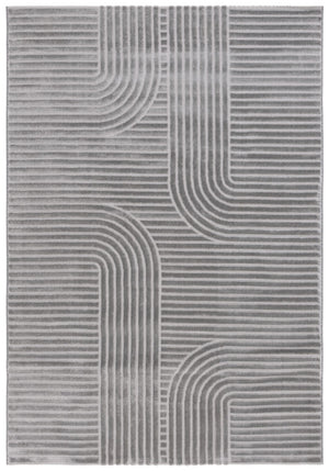 Safavieh Saylor Transitional Area Rug With Abstract Geometric Design For Modern Elegance And Comfort Grey 58% Polypropylene  30% Jute  12 % Polyester Say106f-26