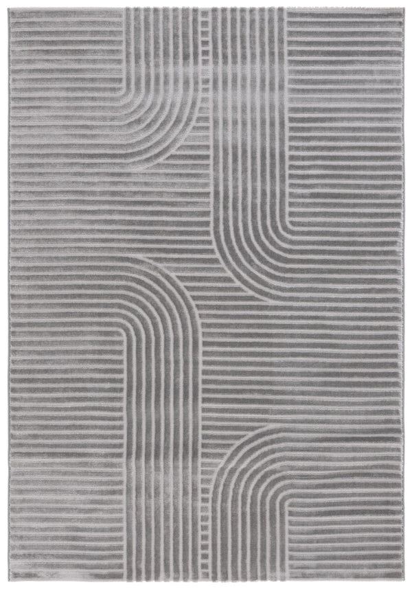 Safavieh Saylor Transitional Area Rug With Abstract Geometric Design For Modern Elegance And Comfort Grey 58% Polypropylene  30% Jute  12 % Polyester Say106f-26