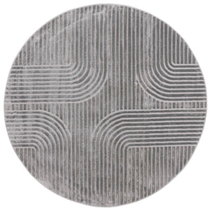Safavieh Saylor Transitional Area Rug With Abstract Geometric Design For Modern Elegance And Comfort Grey 58% Polypropylene  30% Jute  12 % Polyester Say106f-26