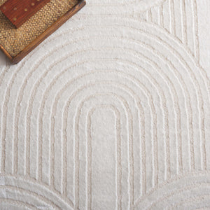 Safavieh Saylor Elegant Turkish Area Rug – Luxurious Ivory Design With Timeless Style For Any Home Decor Ivory 70% Polypropylene,30% Polyester Shrink Say107a-10