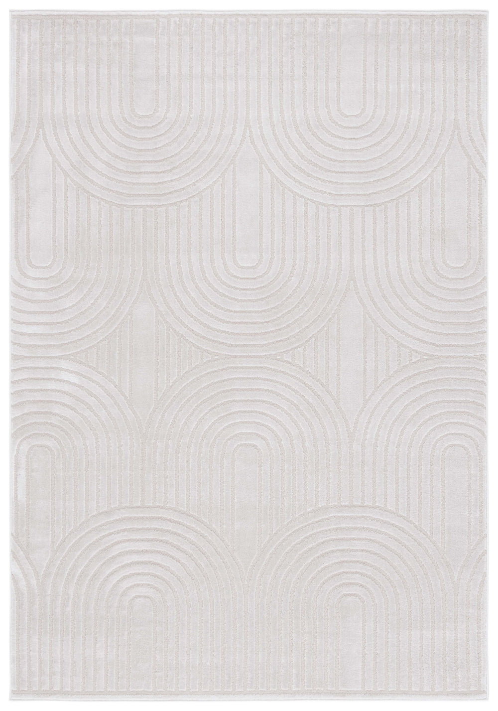 Safavieh Saylor Elegant Turkish Area Rug – Luxurious Ivory Design With Timeless Style For Any Home Decor Ivory 70% Polypropylene,30% Polyester Shrink Say107a-10