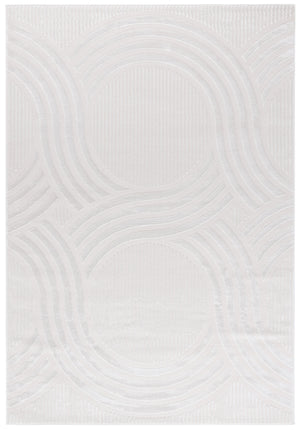 Safavieh Saylor Luxurious Area Rug With Abstract Design - Modern Elegance For Any Home Decor Style Ivory 70% Polypropylene,30% Polyester Shrink Say111a-6