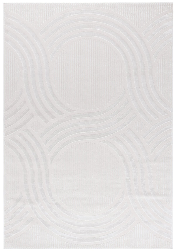 Safavieh Saylor Luxurious Area Rug With Abstract Design - Modern Elegance For Any Home Decor Style Ivory 70% Polypropylene,30% Polyester Shrink Say111a-6