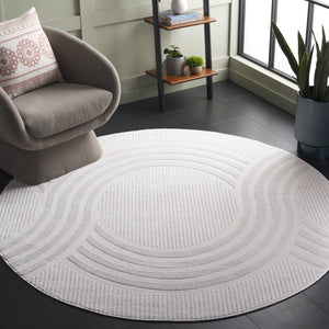 Safavieh Saylor Luxurious Area Rug With Abstract Design - Modern Elegance For Any Home Decor Style Ivory 70% Polypropylene,30% Polyester Shrink Say111a-6