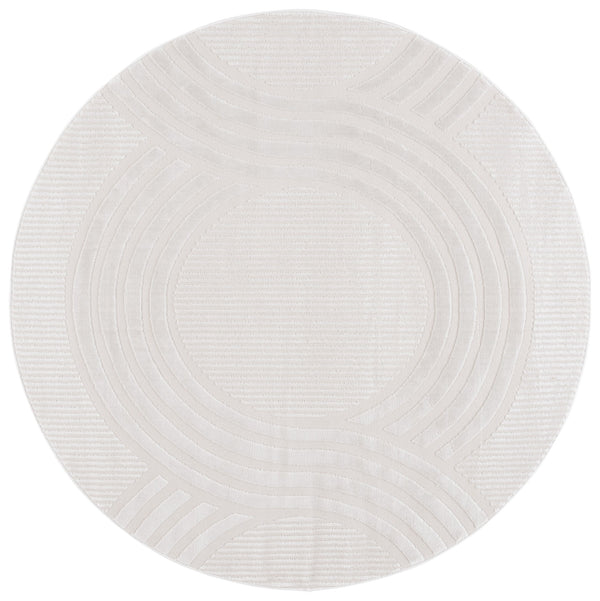 Safavieh Saylor Luxurious Area Rug With Abstract Design - Modern Elegance For Any Home Decor Style Ivory 70% Polypropylene,30% Polyester Shrink Say111a-6