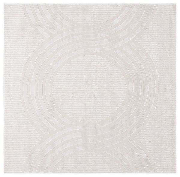 Safavieh Saylor Luxurious Area Rug With Abstract Design - Modern Elegance For Any Home Decor Style Ivory 70% Polypropylene,30% Polyester Shrink Say111a-6