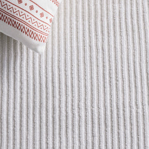 Safavieh Saylor Modern Area Rug - Luxurious Ivory Design With Plush Texture, Durable Craftsmanship & Style Ivory 70% Polypropylene,30% Polyester Shrink Say112a-6r