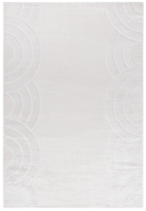 Safavieh Saylor Modern Area Rug - Luxurious Ivory Design With Plush Texture, Durable Craftsmanship & Style Ivory 70% Polypropylene,30% Polyester Shrink Say112a-6r