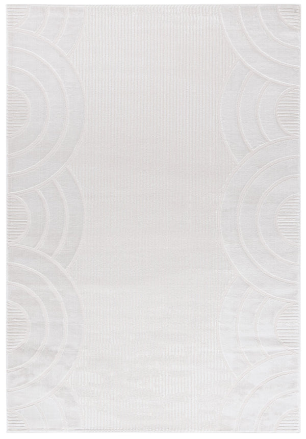 Safavieh Saylor Modern Area Rug - Luxurious Ivory Design With Plush Texture, Durable Craftsmanship & Style Ivory 70% Polypropylene,30% Polyester Shrink Say112a-6r