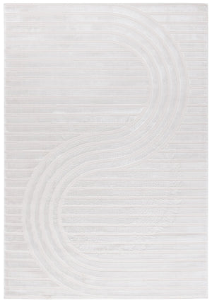 Safavieh Saylor Modern Round Area Rug - Luxurious Turkish Design For Chic Living Spaces & Cozy Atmosphere Ivory 70% Polypropylene,30% Polyester Shrink Say113a-6sq