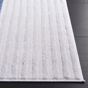 Safavieh Saylor Stylish Area Rug In Elegant Ivory And Blue Grey – Luxurious, Durable, And Easy To Maintain Ivory ,Blue Grey 70% Polypropylene,30% Polyester Shrink Say114a-8