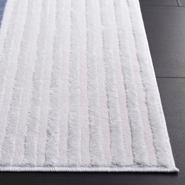 Safavieh Saylor Stylish Area Rug In Elegant Ivory And Blue Grey – Luxurious, Durable, And Easy To Maintain Ivory ,Blue Grey 70% Polypropylene,30% Polyester Shrink Say114a-8