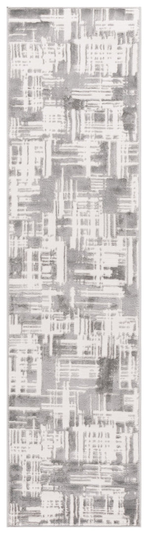 Safavieh Saylor Stunning Area Rug - Modern Ivory And Dark Grey Design For Luxurious Home Decor And Comfort Ivory ,Dark Grey 70% Polypropylene,30% Polyester Shrink Say115f-28