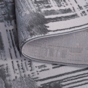 Safavieh Saylor Stunning Area Rug - Modern Ivory And Dark Grey Design For Luxurious Home Decor And Comfort Ivory ,Dark Grey 70% Polypropylene,30% Polyester Shrink Say115f-28