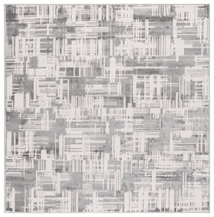 Safavieh Saylor Stunning Area Rug - Modern Ivory And Dark Grey Design For Luxurious Home Decor And Comfort Ivory ,Dark Grey 70% Polypropylene,30% Polyester Shrink Say115f-28