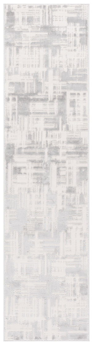 Safavieh Saylor Stunning Area Rug - Modern Ivory And Dark Grey Design For Luxurious Home Decor And Comfort Ivory ,Light Grey 70% Polypropylene,30% Polyester Shrink Say115g-28