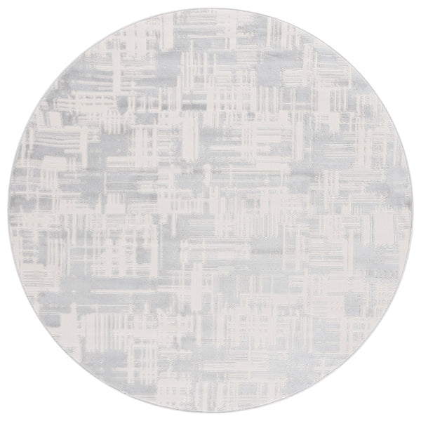 Safavieh Saylor Stunning Area Rug - Modern Ivory And Dark Grey Design For Luxurious Home Decor And Comfort Ivory ,Light Grey 70% Polypropylene,30% Polyester Shrink Say115g-28