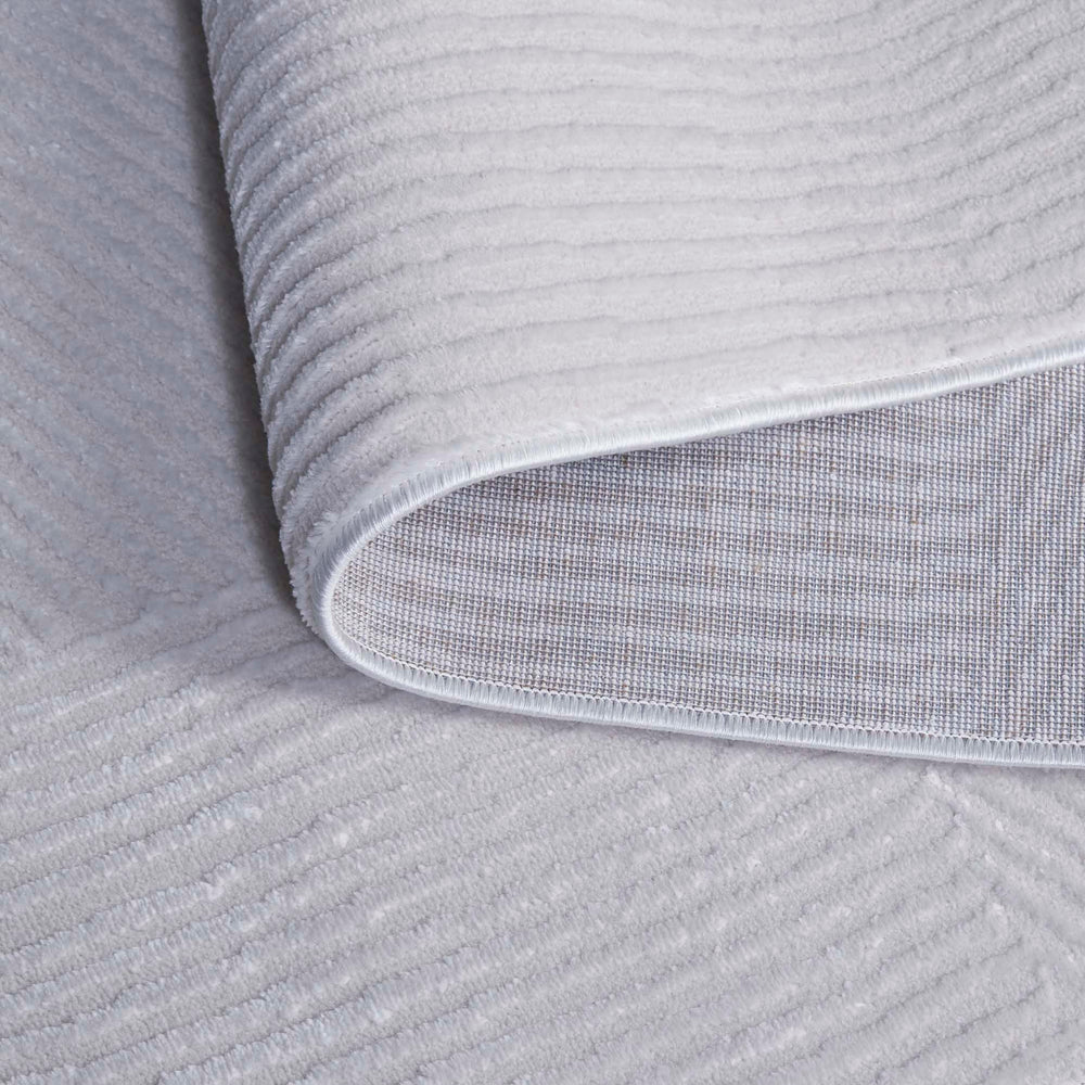 Safavieh Saylor Modern 8x10 Feet Area Rug - Elegant Ivory Design For Cozy Living Spaces, Durable & Stylish Ivory 70% Polypropylene,30% Polyester Shrink Say119a-9