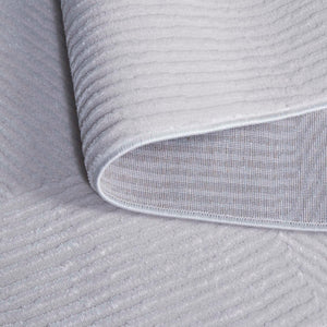 Safavieh Saylor Modern 8x10 Feet Area Rug - Elegant Ivory Design For Cozy Living Spaces, Durable & Stylish Ivory 70% Polypropylene,30% Polyester Shrink Say119a-9