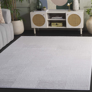 Safavieh Saylor Modern 8x10 Feet Area Rug - Elegant Ivory Design For Cozy Living Spaces, Durable & Stylish Ivory 70% Polypropylene,30% Polyester Shrink Say119a-9