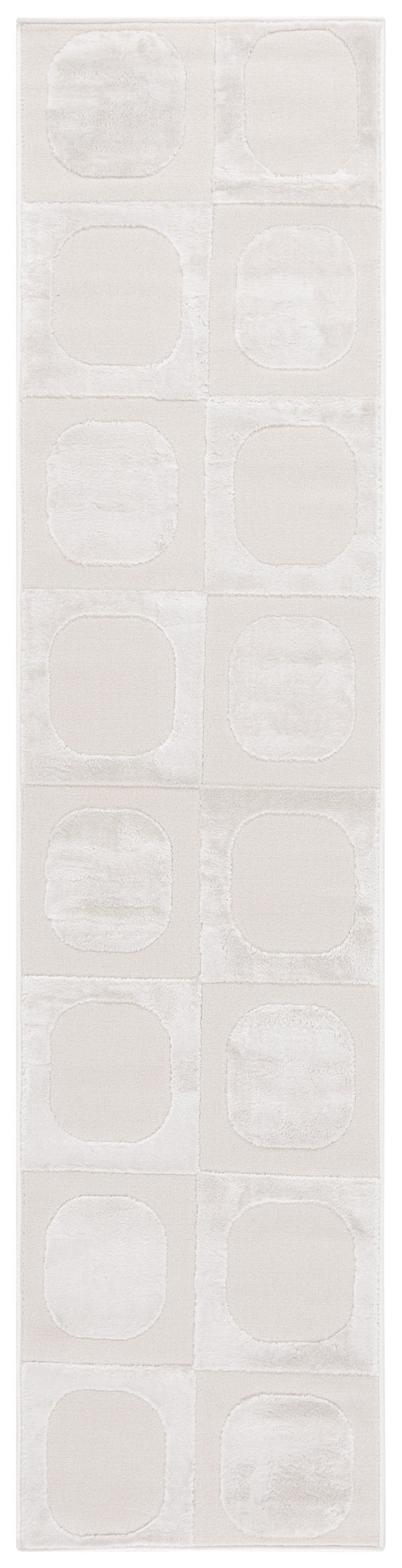 Safavieh Saylor Elegant Geometric Area Rug – Modern Design For Sophisticated Living Spaces, 8' X 10' Size Ivory 70% Polypropylene,30% Polyester Shrink Say124a-9