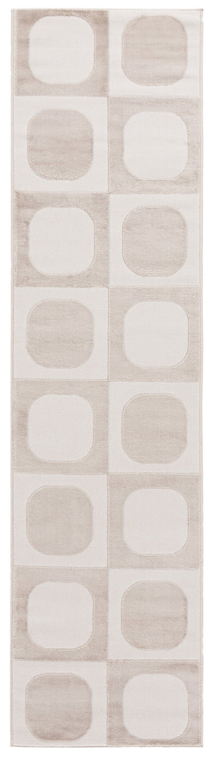 Safavieh Saylor Elegant Geometric Area Rug – Modern Design For Sophisticated Living Spaces, 8' X 10' Size Beige ,Ivory 70% Polypropylene,30% Polyester Shrink Say124b-28