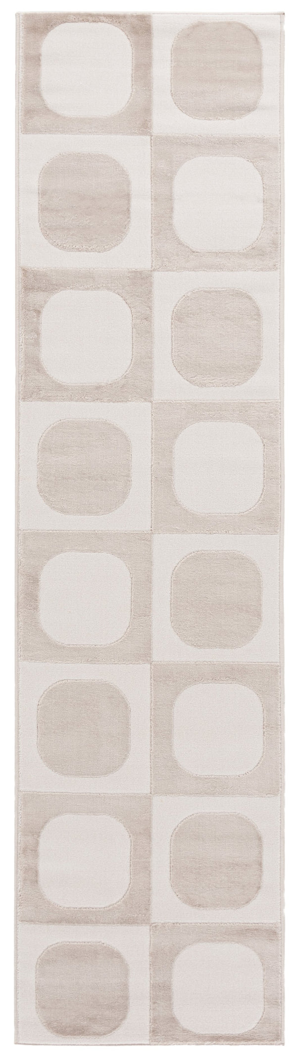 Safavieh Saylor Elegant Geometric Area Rug – Modern Design For Sophisticated Living Spaces, 8' X 10' Size Beige ,Ivory 70% Polypropylene,30% Polyester Shrink Say124b-28
