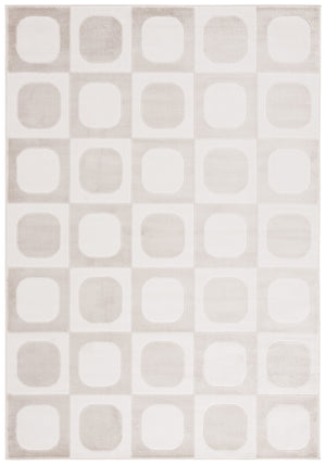 Safavieh Saylor Elegant Geometric Area Rug – Modern Design For Sophisticated Living Spaces, 8' X 10' Size Beige ,Ivory 70% Polypropylene,30% Polyester Shrink Say124b-28