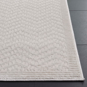 Safavieh Saylor Contemporary Area Rug In Elegant Ivory - 8x10 Plush Design For Modern Home Decor Enhancements Ivory 70% Polypropylene,30% Polyester Shrink Say126a-4