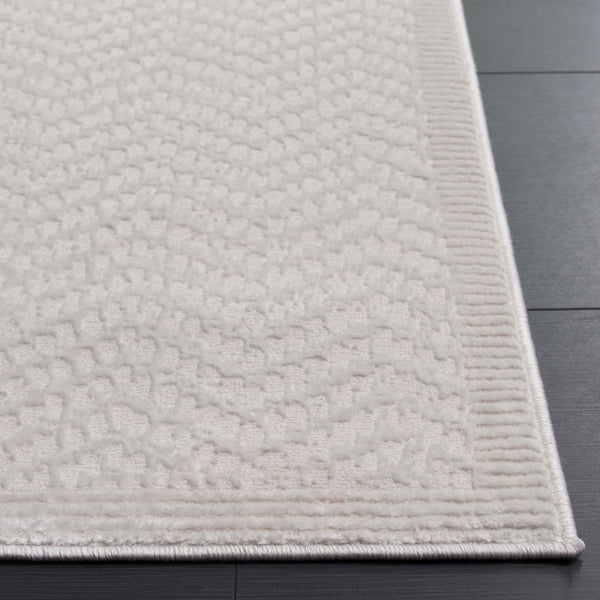 Safavieh Saylor Contemporary Area Rug In Elegant Ivory - 8x10 Plush Design For Modern Home Decor Enhancements Ivory 70% Polypropylene,30% Polyester Shrink Say126a-4